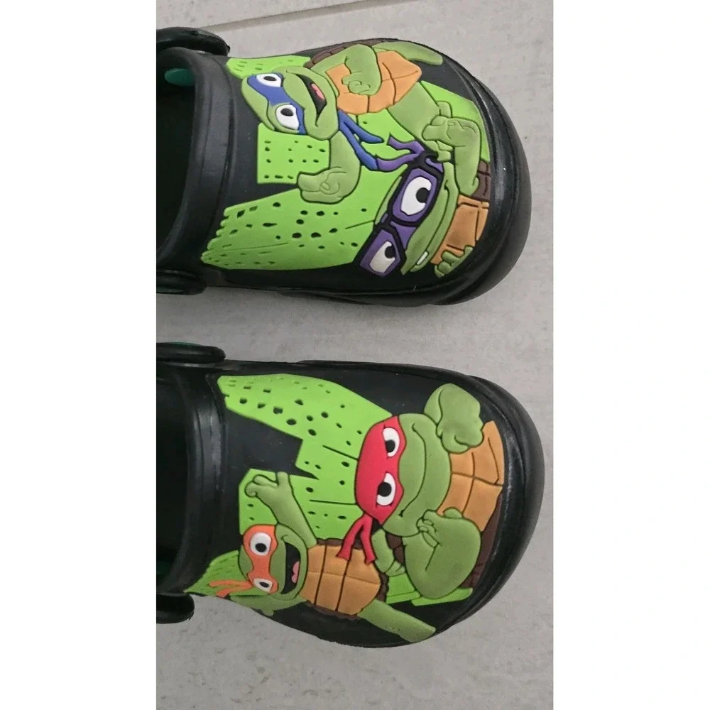 Nickelodeon Boys Ninja Turtles Mutant Mayhem Sandals Water Shoes Beach SZ 5-6